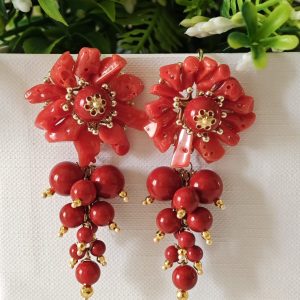 Orecchini Corallo