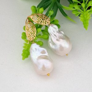 Orecchini Perle Barocche