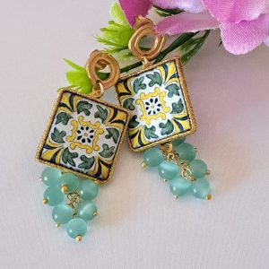 Orecchini Piastrelle
