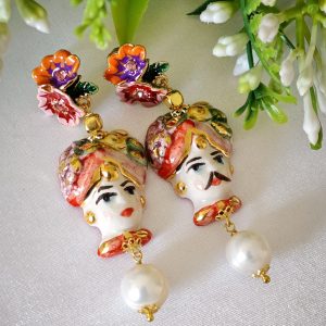 Orecchini Teste di Moro