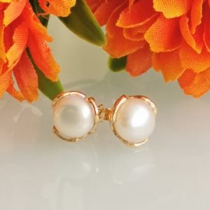 Orecchini perle bianche e argento 925, gioielli italiani