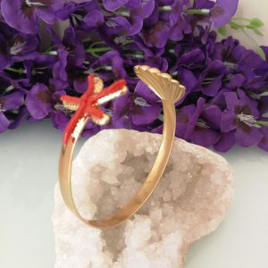 Bracciale corallo rosso naturale del mediterraneo. Bracciale donna.Corallo vero